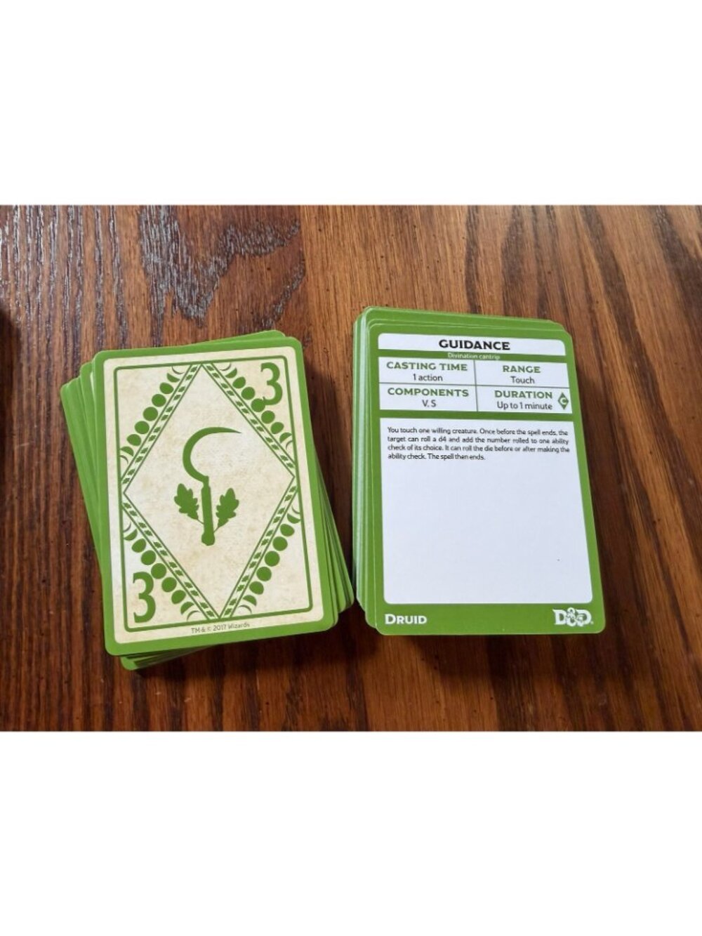 Spellbook Cards: Druid (Dungeons & Dragons) - Picture 4 of 4